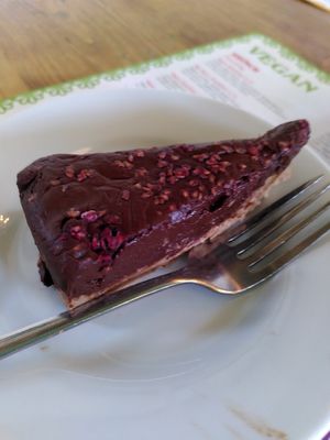 Chocolate torte (December 2023) at Lounges - Athro Lounge in Aberystwyth