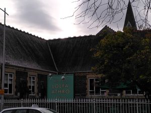 Outside the building (December 2023) at Lounges - Athro Lounge in Aberystwyth