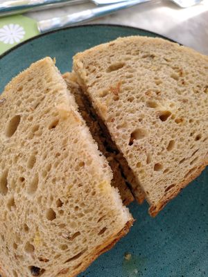 Sausage sandwich (September 2024) at Lounges - Athro Lounge in Aberystwyth