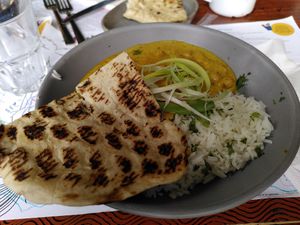 Sri Lankan curry (April 2025) at Lounges - Athro Lounge in Aberystwyth