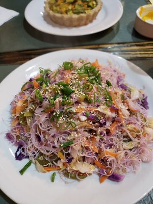 Bifun with vegetables at Abuela Pan in Buenos Aires