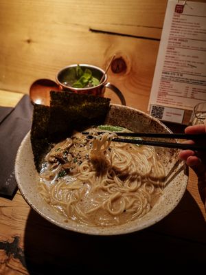 Mushroom Miso Ramen at Mochi Ramen Bar in Vienna