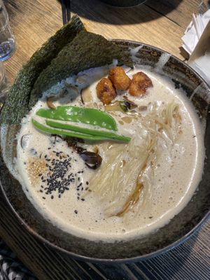 Miso mushroom ramen  at Mochi Ramen Bar in Vienna