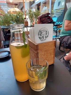 Delicious icetea at Mochi Ramen Bar in Vienna
