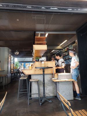 Inside at Mochi Ramen Bar in Vienna