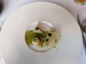Dreierlei Kohlrabi at Restaurant Sorriso in Frankfurt