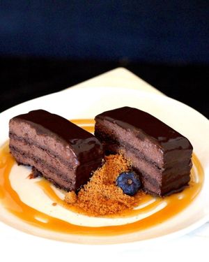 flourless cake GLUTEN FREE ONLY at Atabey Condado in San Juan