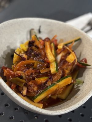 Vegan Mofongo  at Atabey Condado in San Juan