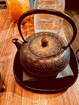 Tea in a real teapot!  at Thai 72 in New York City