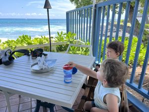 Right on the water!  at Kai in Kailua Kona