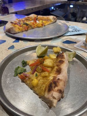 Curry and pineapple- yum!!!  at Kai in Kailua Kona