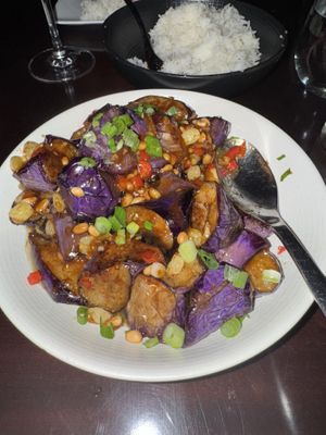 Chinese eggplant……SO good!  at Buddakan in Philadelphia
