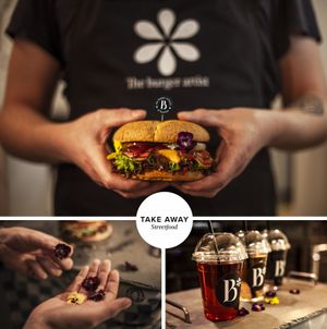 100% vegan burgers at Bloom's Heerlen in Heerlen