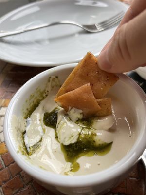 Sesame dip   at Al Salam in Cologne