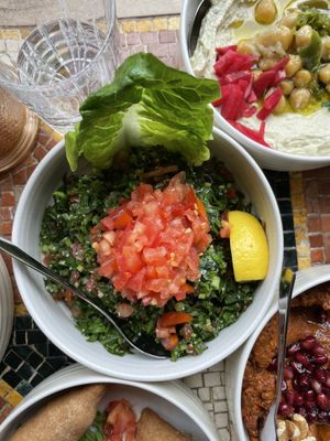 Tabouleh  at Al Salam in Cologne