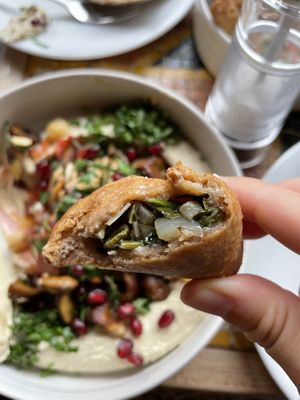 Filling - wine leaves   at Al Salam in Cologne