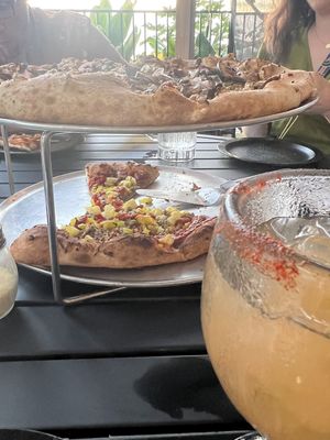 Birthday Dinnerr  at Black Rock Pizza in Captain Cook