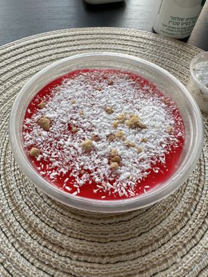 Malabi   at Konfa Knafeh in Tel Aviv