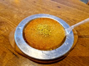 Vegan Knafeh at Knafeh Al Jamila in Tel Aviv