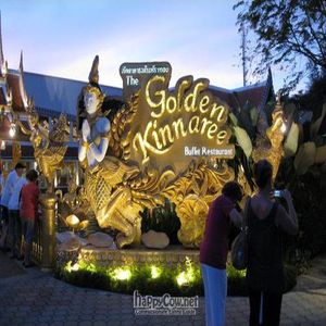 Entrance to restaurant at Golden Kinnaree Buffet Restaurant in Phuket