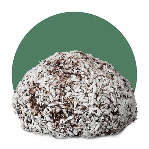 Vegan cake at Espresso House in Hoersholm