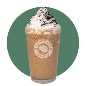 Vegan drink at Espresso House in Hoersholm