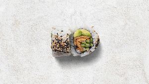 Says vegetarian but looks like vegan. Ask them to make sure. at Mizumi in Hoersholm