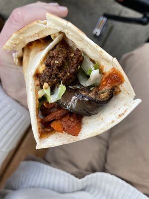 Fiery wrap   at Taste of Cambridge - Food Van in Cambridge