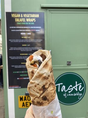 large fiery  at Taste of Cambridge - Food Van in Cambridge