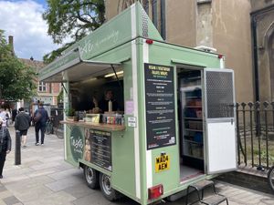 Handy location  at Taste of Cambridge - Food Van in Cambridge