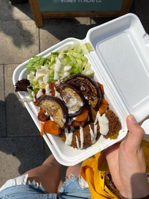 medium-sized spicy box at Taste of Cambridge - Food Van in Cambridge