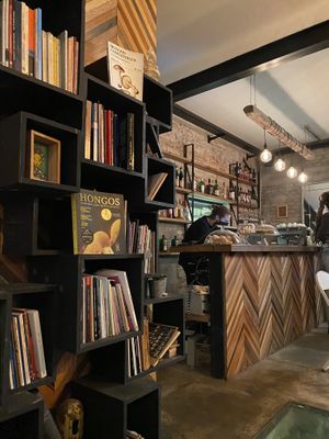 Vista del lugar. at Mushroom Bar in Montevideo