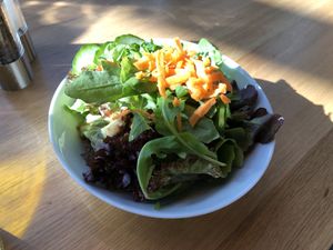 Side salad  at Pinsa Manufaktur in Ludwigsburg
