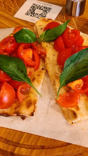 Pinsa Bruschetta at Pinsa Manufaktur in Ludwigsburg