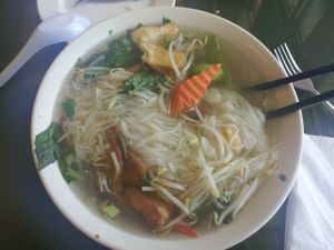 Small vegan combo pho at Pho Vina at Pho Vina in Burien