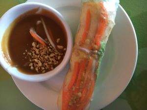 $2.25 for each fresh roll- which it was cheaper! I absolutely loved it at Pho Vina in Burien