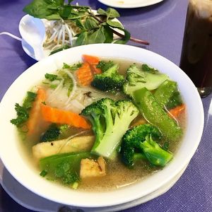 Vegan pho at Pho Vina in Burien