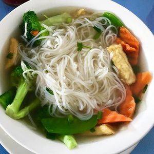 Vegan tofu pho at Pho Vina in Burien