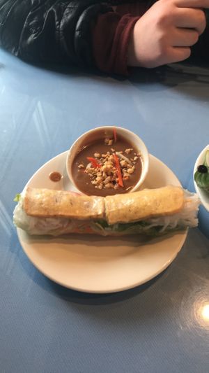 Spring roll at Pho Vina in Burien