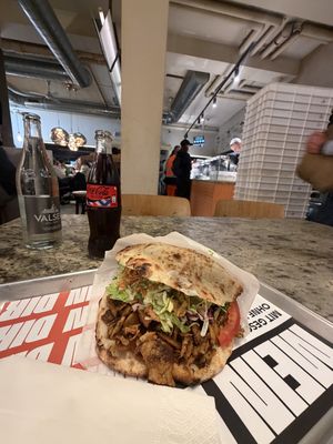 planted kebab  at mit & ohne in Zurich