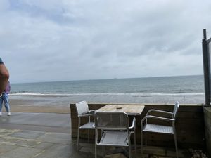 Nice view  at Fins Beach Cafe in Sandown
