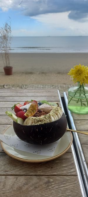  at Fins Beach Cafe in Sandown