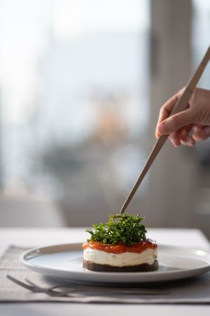 Cheese on the rocks ! at 5SENSES Restaurant in Santorini