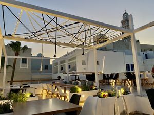 Great View at 5SENSES Restaurant in Santorini