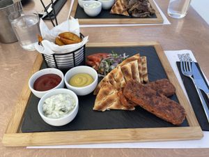 Kebab at 5SENSES Restaurant in Santorini