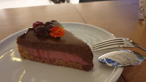 Choco Berry at 5SENSES Restaurant in Santorini