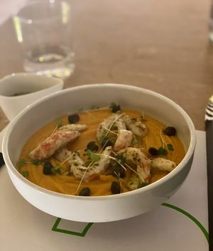 Field Shrimps at 5SENSES Restaurant in Santorini