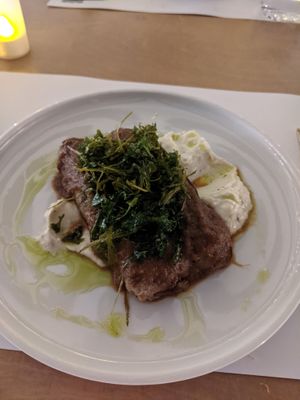 Main: Purple Roll at 5SENSES Restaurant in Santorini