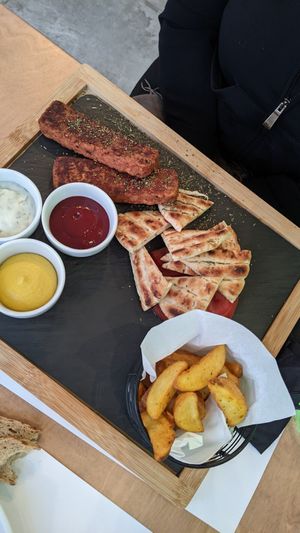 Kebab at 5SENSES Restaurant in Santorini