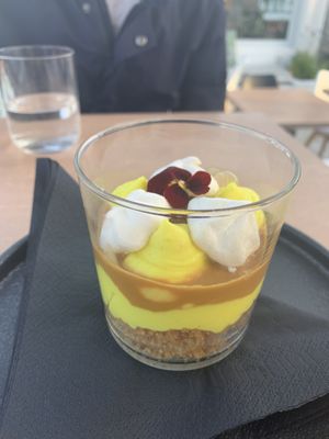 Citrus temptation  at 5SENSES Restaurant in Santorini